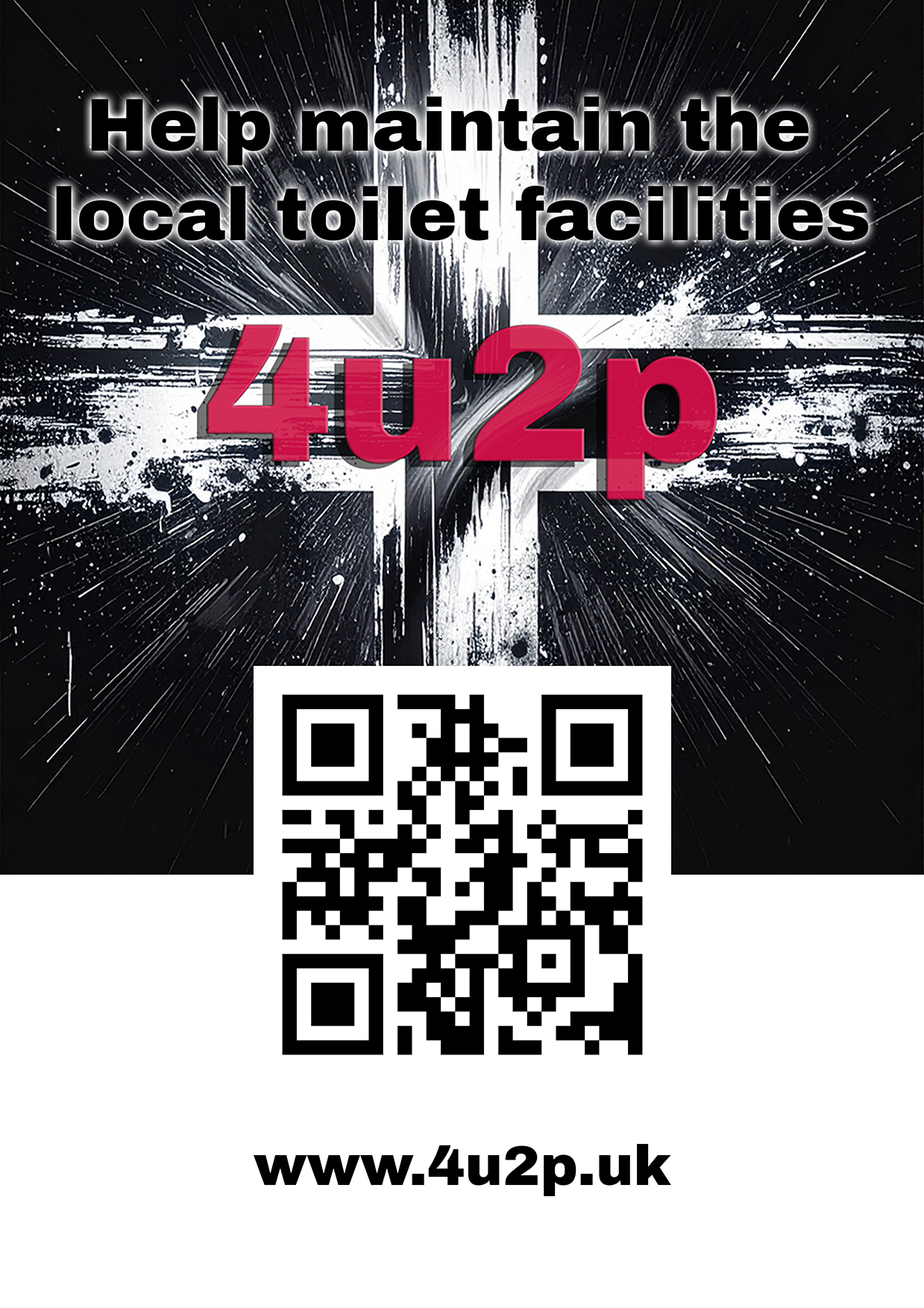 4u2p.uk Awareness Poster